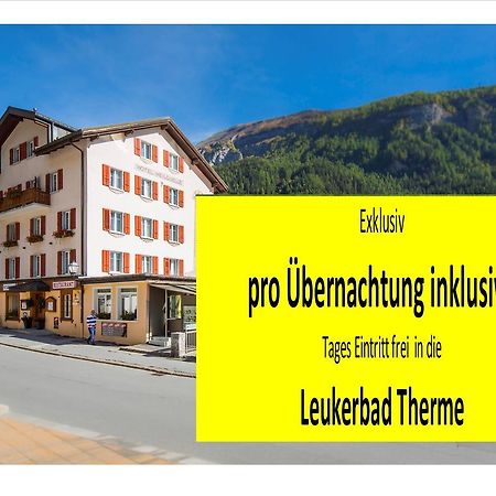 Hotel Heilquelle-Leukerbad-Therme Bagian luar foto